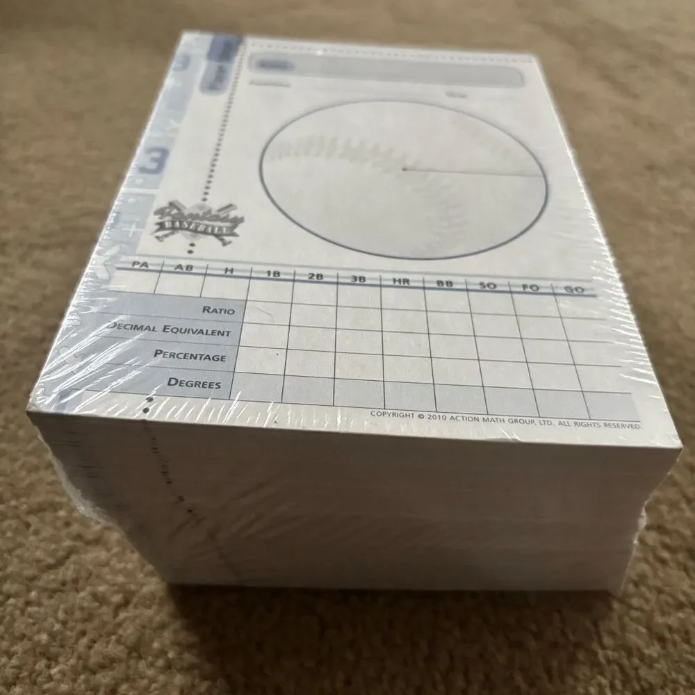 Fantasy Baseball Player Wheel Blank Cards